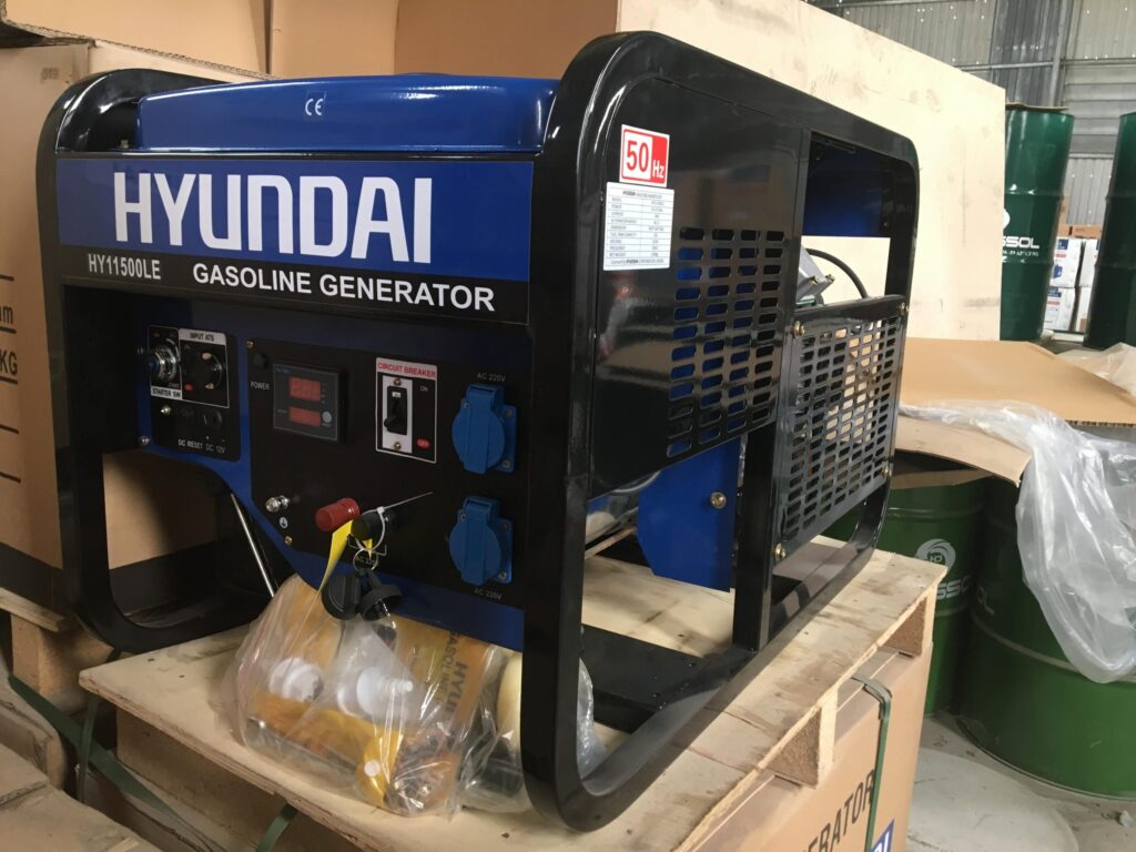 MÁY PHÁT ĐIỆN XĂNG 9.5 KW Máy trần, đề nổ ( chính hãng )